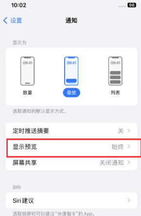 宣城苹果售后维修中心分享iPhone手机收不到通知怎么办 