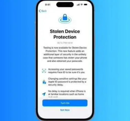 宣城苹果授权维修店分享被盗设备保护功能开启方法 