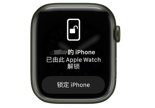 宣城苹果手机维修分享用 AppleWatch 解锁配备面容 ID 的 iPhone方法 