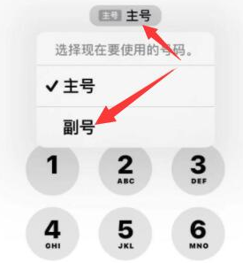 宣城苹果14维修店分享iPhone 14 Pro Max使用副卡打电话的方法 