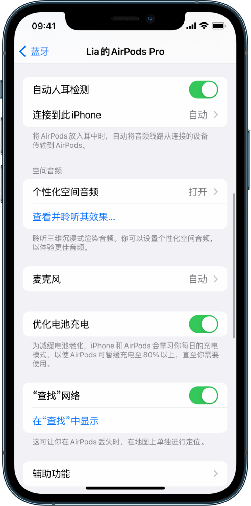 宣城苹果手机维修分享如何通过 iPhone “查找”功能定位 AirPods 