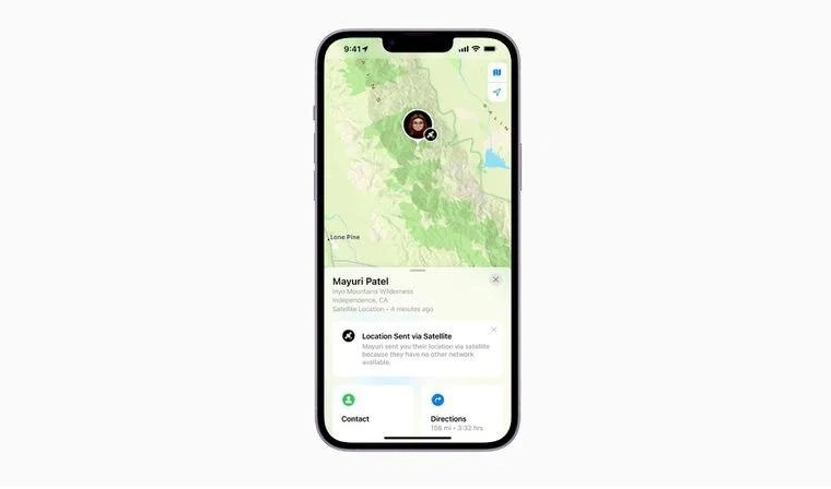 宣城苹果14维修分享iPhone14系列中 FindMy功能通过卫星分享位置方法教程 