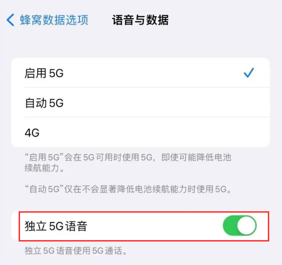 宣城苹果14维修分享iPhone 14 Pro如何开启VoNR 