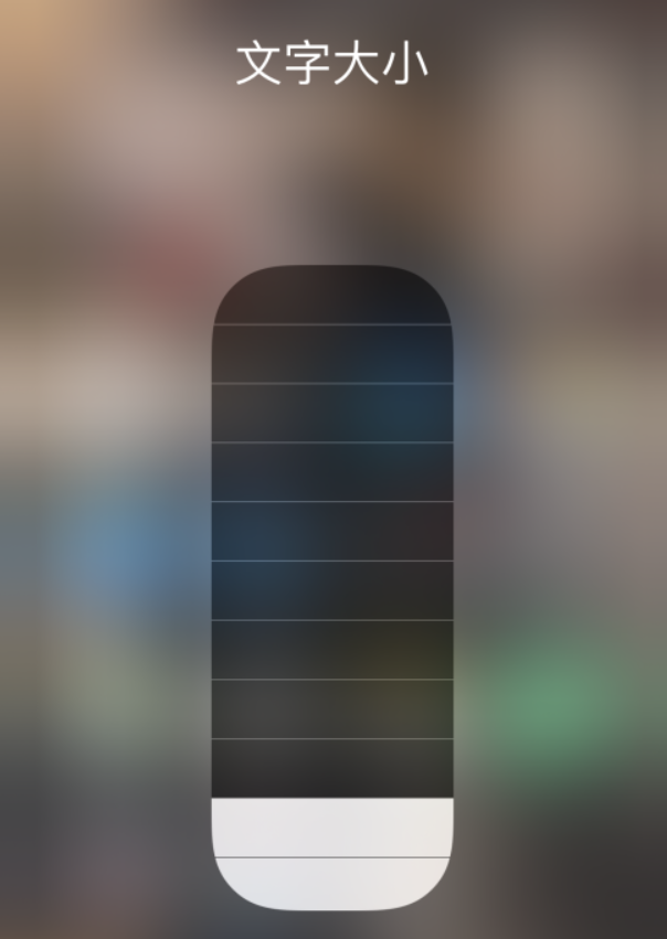 宣城苹果手机维修分享小技巧：在 iPhone 控制中心快速调节字体大小 