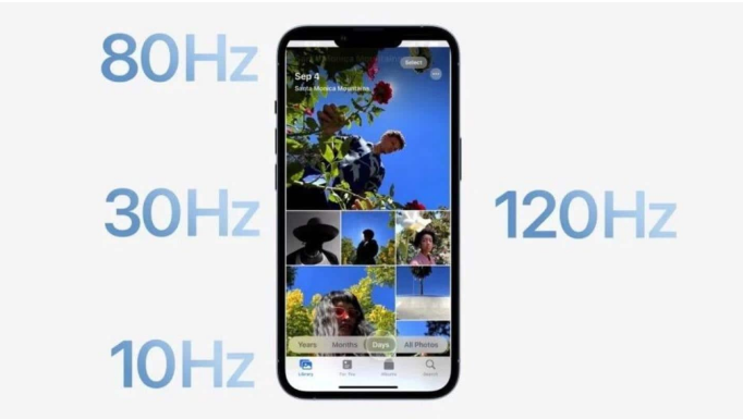 宣城苹果14维修分享iPhone 14有高刷吗 